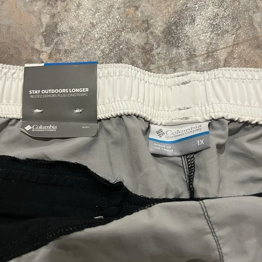 Columbia Sportswear Shorts Womens 1X UPF 30 Adult NWT Outdoor Board Shorts